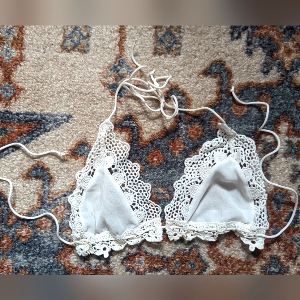 Urban Outfitters Out From Under Lace Triangle Bralette